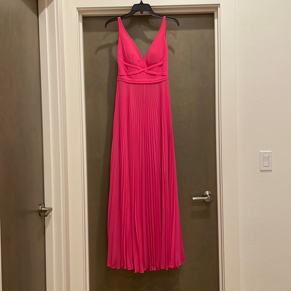 Full length gown.